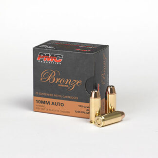 Bronze 10mm 170Gr JHP 25bx