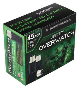 Overwatch .45 ACP+P 105 20rd/Box