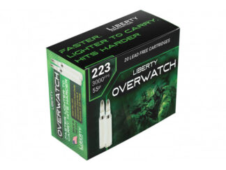 Overwatch 223 Rem 55 g 20rd/Box