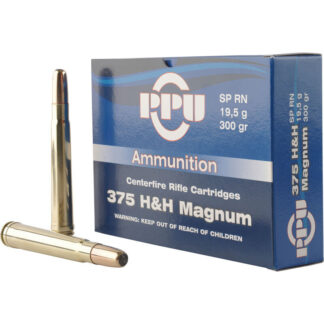 .375 H&H Mag SP RN 300gr