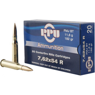 7.62x54R FMJ 182gr