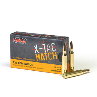 Xtac Match 223REM 77Grain OTM 20bx