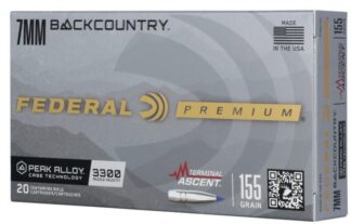 BACKCOUNTRY 7mm 155gr Terminal Ascent 20/Bx