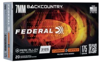 BACKCOUNTRY 7mm 175gr Fusion Tipped 20/Bx