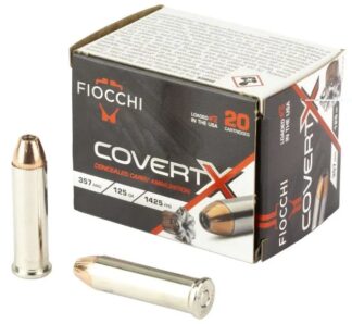 Covert X 357Mag JHP 125gr 20/Bx