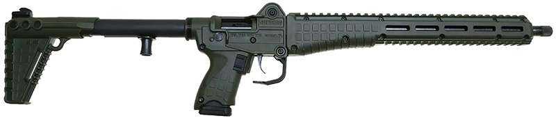KelTec S2000 Gen3 9mm semi-auto carbine rifle in green finish