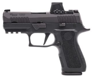 P320 X-Compact 9mm 3.6" Black (2) 15-rd