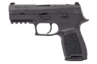 P320 Compact 9mm 3.9" Black (2) 10-rd