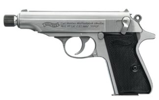 PP ACP .32 ACP 3.9" Threaded Bbl SS (2)8rd