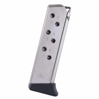 WALTHER PPKS 380ACP 7RD FngrRest Flrplte Nickel