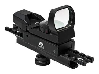 Red Grn 4-Rec Refx Sight AR-15 Carry Handle Adapt