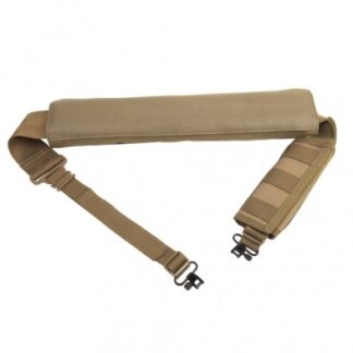 Shotgun Bandolier Sling W/Sling Swivels Tan