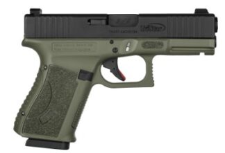 APOC Pistol 9mm 4" Blk/ODG 15rd