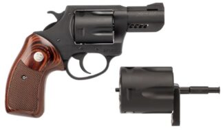 Double Dog .357 Mag/9mm 2.2" Fixed Blk/Wood 5rd