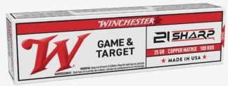 USA 21 Sharp 25gr Copper Matrix 100/Bx