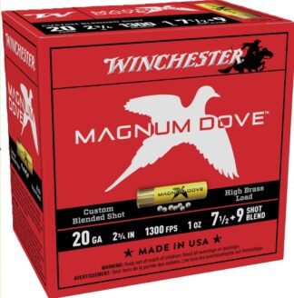 Magnum Dove 20Ga 2.75" 1oz #7.5/9 Blend 25/Bx