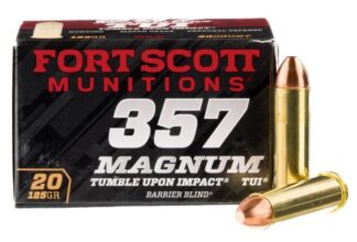 .357 Mag SCS TUI 125gr 20/Bx