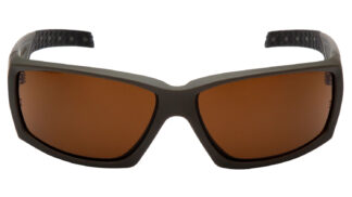 Pyramex VGSG718T Venture Gear Tactical Overwatch Adult Bronze Lens Anti-Fog Polycarbonate OD Green Frame