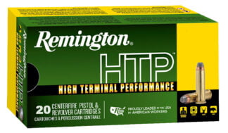 Remington Ammunition 22295 HTP 38Special+P 110gr Semi Jacketed Hollow Point 20 Per Box/25 Case