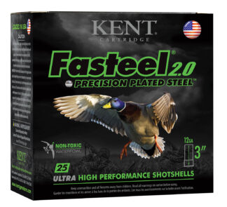 Kent Cartridge K123FS323 Fasteel 2.0 12 Gauge 3" 1 1/8 oz 3 Shot 25 Per Box/ 10 Case