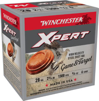 Winchester Ammo WE28GT6 Super X Xpert High Velocity 28Gauge 2.75" 5/8oz 6Shot 25 Per Box/10 Case