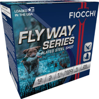 Fiocchi 123ST151 Flyway 12Gauge 3" 1 1/5oz 1Shot 25 Per Box/10 Case