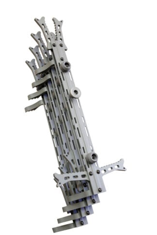 Hawk HWKACS4PK Helium Climbing Sticks Gray Aluminum 10" W x 20" L 4 Pack