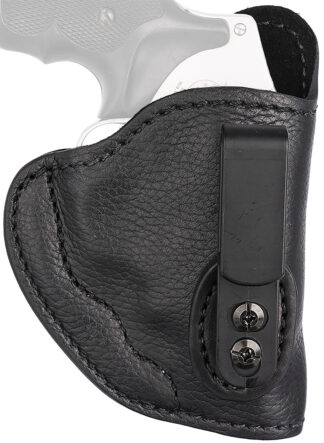 1791 Gunleather UCH2NSBR Ultra Custom  IWB Size 02 Night Sky Black Leather Belt Clip Fits S&W J Frame/Ruger LCR Right Hand
