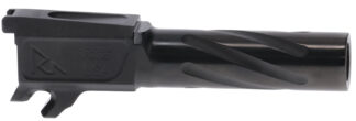 Rival Arms RA20P002A Precision Match Grade 9mm Luger 3.10" Fluted Threaded Black PVD Steel, Fits Sig P365