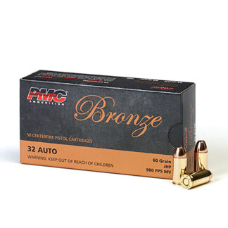 Bronze 32 Auto 60Gr JHP 50bx