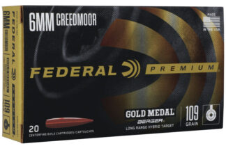 GM 6mm Cred 109gr Long Range Target 20rd