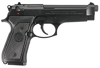 Beretta USA J92F300M 92FS  Full Size Frame 9mm Luger 15+1 4.90" Black Bruniton Barrel, Serrated Steel Slide, Frame w/Beavertail, Ambidextrous USA Made