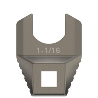 Real Avid AVMF1116BNW Master -Fit Barrell Nut Wrench 1 1/16" Titanium Titanium/Stainless Steel AR-Platform Free-Float Handle