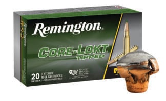 Remington Ammunition 29027 Core-Lokt Tipped 30-06Springfield 150gr Core-Lokt Tipped 20 Per Box/10 Case