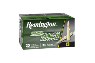 Remington Ammunition 26852 Premier Match 260Rem 140gr Sierra MatchKing BTHP 20 Per Box/10 Case