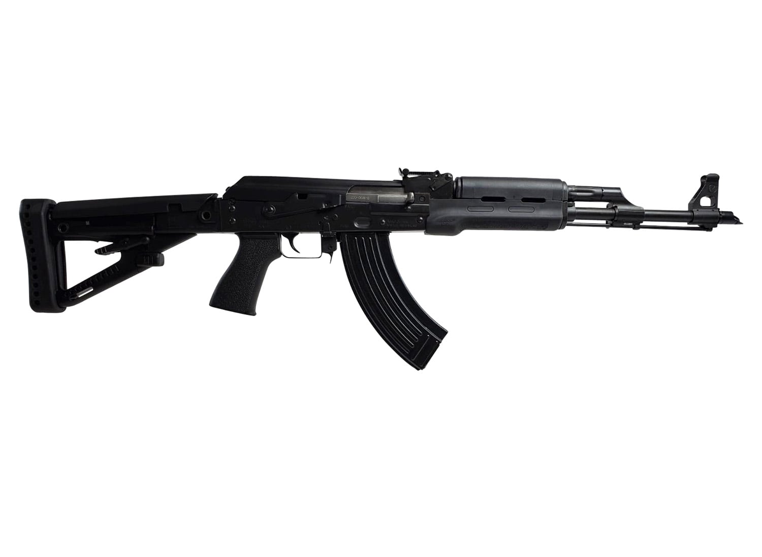 Zastava Arms Usa ZR7762BHM ZPAPM70 7.62x39mm 30+1 16.30" Chrome-Lined Barrel, Promag Adjustable Stock, TangDown Polymer Grip, Hogue Handguard