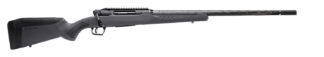 Savage Arms 57901 Impulse Mountain Hunter 7mm Rem 3+1 24" Carbon Fiber Threaded Barrel, Black Aluminum Receiver w/Picatinny Rail, Gray AccuStock Synthetic Stock, Ambidextrous