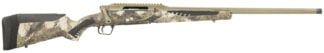 Savage Arms 58027 Impulse Big Game 300 WSM 2+1 24" Threaded, Hazel Green Barrel/Rec, Woodland Camo AccuStock with AccuFit, Includes Detachable Box Mag