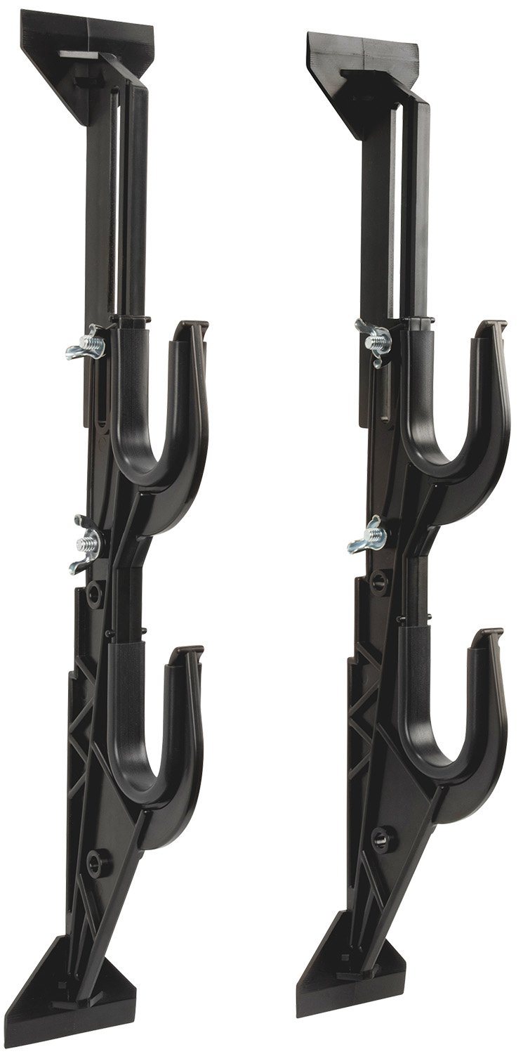 Allen 17450 Gun/Accessory Rack Black Plastic Holds 2