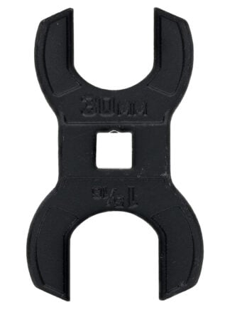 Wheeler 1199466 Barrel Nut Crowfoot Wrench Black Steel