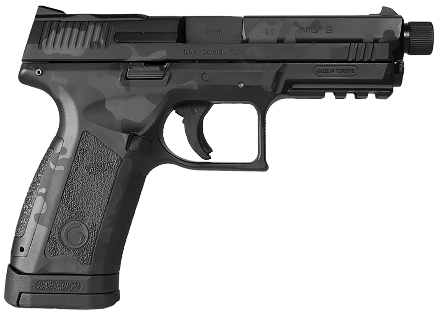 EAA 390360 GIRSAN MC9 DISRUPTOR 9MM 4.6 17R BLCAMO