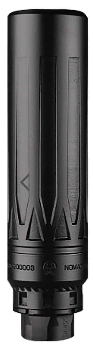 Dead Air NOMADTIXCXENOBLK Nomad TI XC Xeno Black 7.62mm Silencer w/ Xeno Adapter & DA124 Omni Brake