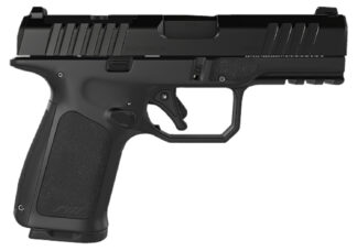 Rost Martin RM1CBLKOSP15 RM1C  9mm Luger 15+1 4" Black Match Grade Barrel, Black Tenifer Optic Ready/Serrated Steel Slide, Black Polymer Frame w/Picatinny Rail, Textured Grip, Ambidextrous