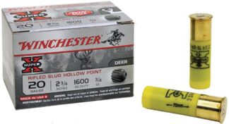 SuperX 20Ga 2.75" 3/4oz Foster Slug VP