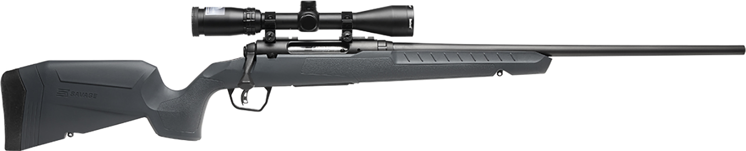 Savage Arms 32178 Axis 2 XP Combo Full Size 400 Legend 4+1 20" Black Sporter Barrel, Black Steel Receiver Drilled & Tapped, Gray Fixed Synthetic Stock, Weaver 3-9x40mm Scope, Right Hand