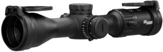 Sig Sauer Electro-Optics SOW42003 Whiskey4 Black 2.50-10x42mm, 30mm Tube Quadplex Reticle