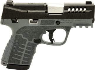 Savage Arms 67058 Stance XR 9mm 13+1 3.20" Natural Black Nitride Ported Stainless Steel Slide Gray Glass Filled Nylon Grip Ambidextrous