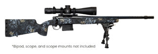 Horizon Firearms RF017S392214T19 Vandal Prime 7MM PRC 22" Black Spiral Fluted Threaded Barrel, Drilled & Tapped Receiver, Textured Iota EKO Carbon Fiber Stock