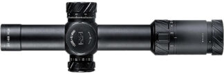 Meprolight USA 901245701 MVO Matte Black Anodized 1-8x28mm 34mm Tube, Illuminated M1 MRAD Etched Green/Red Reticle