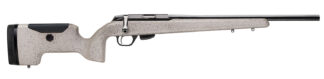 Tikka JRT1XU309SB T1X UPR 17 HMR 10+1 16" Black Threaded Barrel, Black Drilled & Tapped Steel Receiver, Desert Sand Textured Fixed Carbon Fiber/Fiberglass Stock, Right Hand